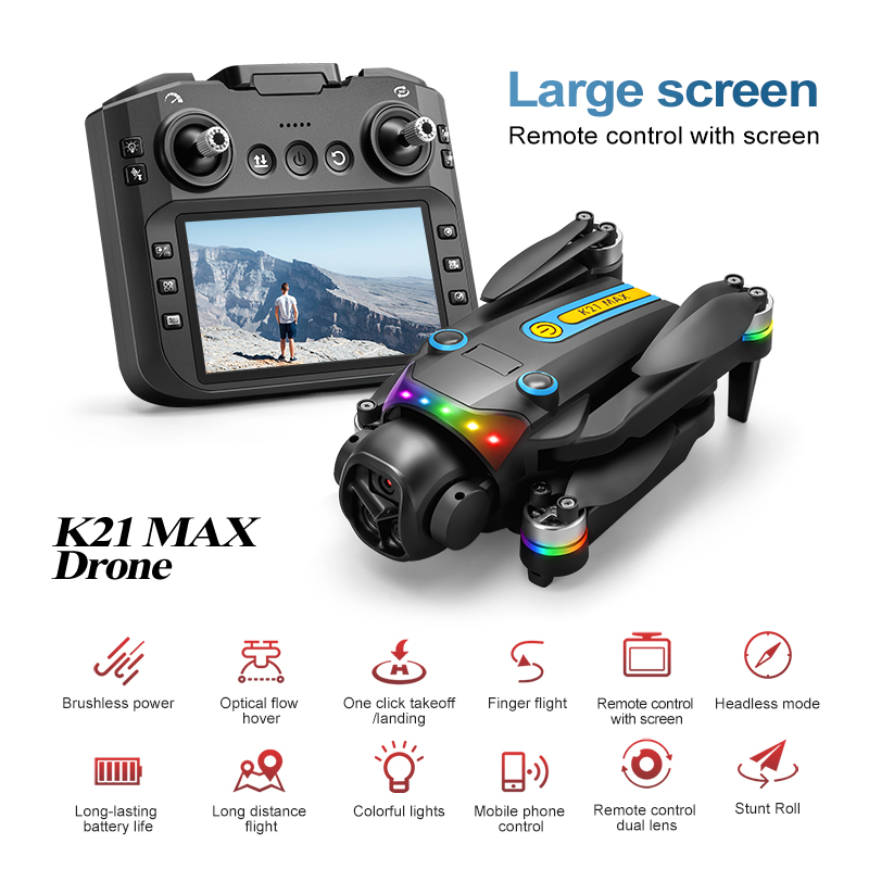 Drone Power Bank - โดรนถ่ายภาพทางอากาศกลางแจ้ง กล้องคู่ ระบบไฟฟ้า 90 ° 120