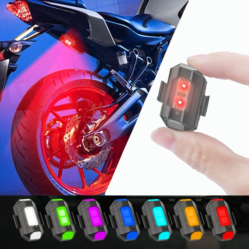 Drone Strobe Light - ไฟรถจักรยานยนต์ Drone Strobe Light USB LED