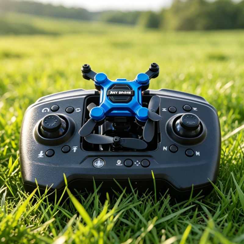 Drone Remote Controller Lanyard - โดรนกันยุงแบบพับได้ขนาดเล็กพร้อมกล้องทางอากาศ ของเล่นเฮลิคอปเตอร์บังคับวิทยุสำหรับเด็กนักเรียน