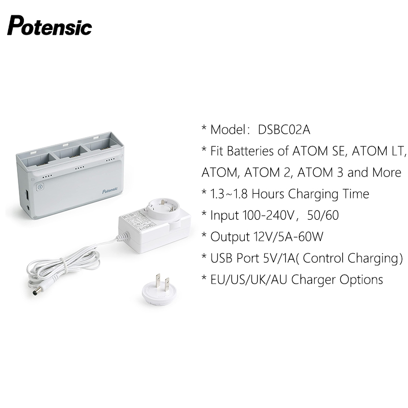 Drone Charging Hub - ฮับชาร์จ Potensic Original 60W สำหรับโดรน ATOM