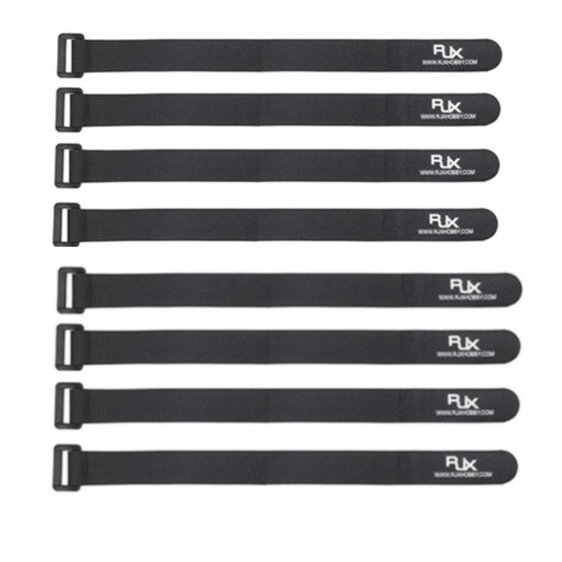 Drone Remote Controller Lanyard - 8 ชิ้นแบตเตอรี่ริบบิ้นลื่นเมจิกเทป 250 มิลลิเมตร x 20