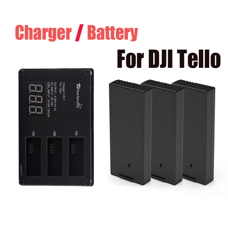 Drone Charging Hub - Original DJI Tello แบตเตอรี่/Drone Tello แบตเตอรี่