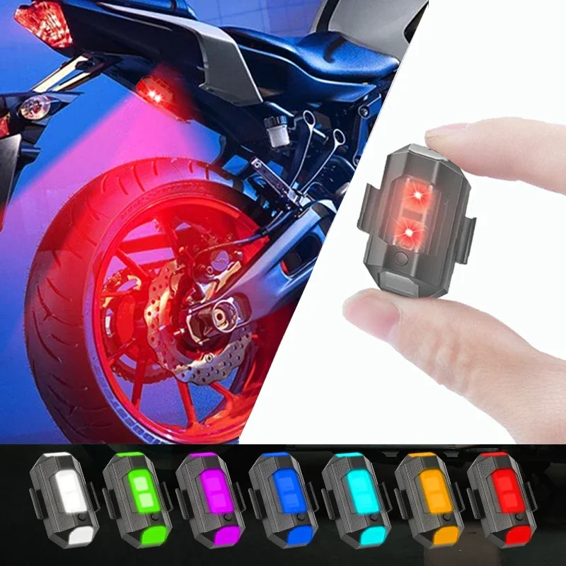 Drone Strobe Light - ไฟรถจักรยานยนต์ Drone Strobe Light USB LED