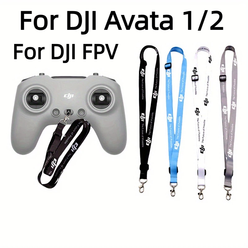 Drone Remote Controller Lanyard - สายคล้องคอ รีโมทคอนโทรล ฝาครอบป้องกันฝุ่นสำหรับ DJI FPV DJI