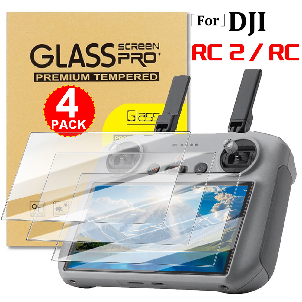 Drone Neck Strap - กระจกนิรภัยป้องกันหน้าจอสําหรับ DJI RC 2/1 รีโมทคอนโทรล Anti-Scratch