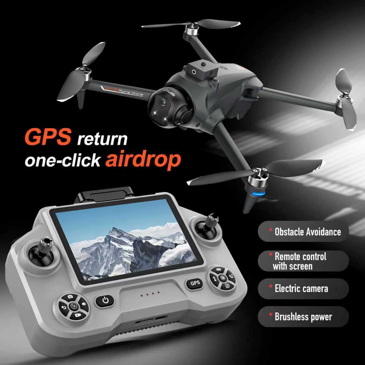 Drone Beacon Light - โดรน YL059 FPV GPS Quadcopter 8K