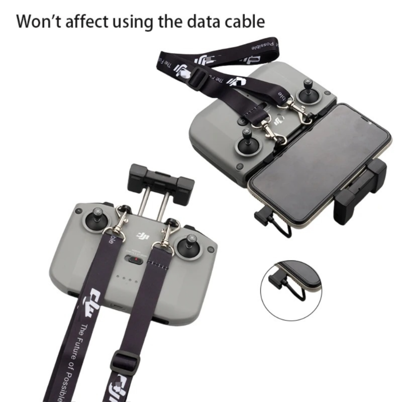 Drone Tablet Mount - สายคล้องคอสําหรับ DJI RC-N3/N2/N1 ปรับสายรัดแขวนสําหรับ Neo/Flip/MINI 2/MINI