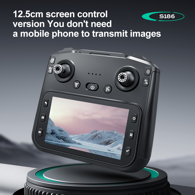 2025 S186 Drone Professional 4 - Drone Controller Screen บทวิจารณ์และราคา