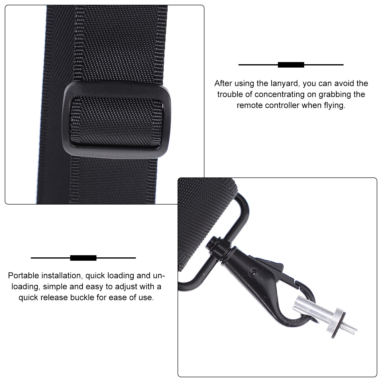 สายคล้องคอสำหรับรีโมทคอนโทรลโด - Drone Neck Strap บทวิจารณ์และราคา