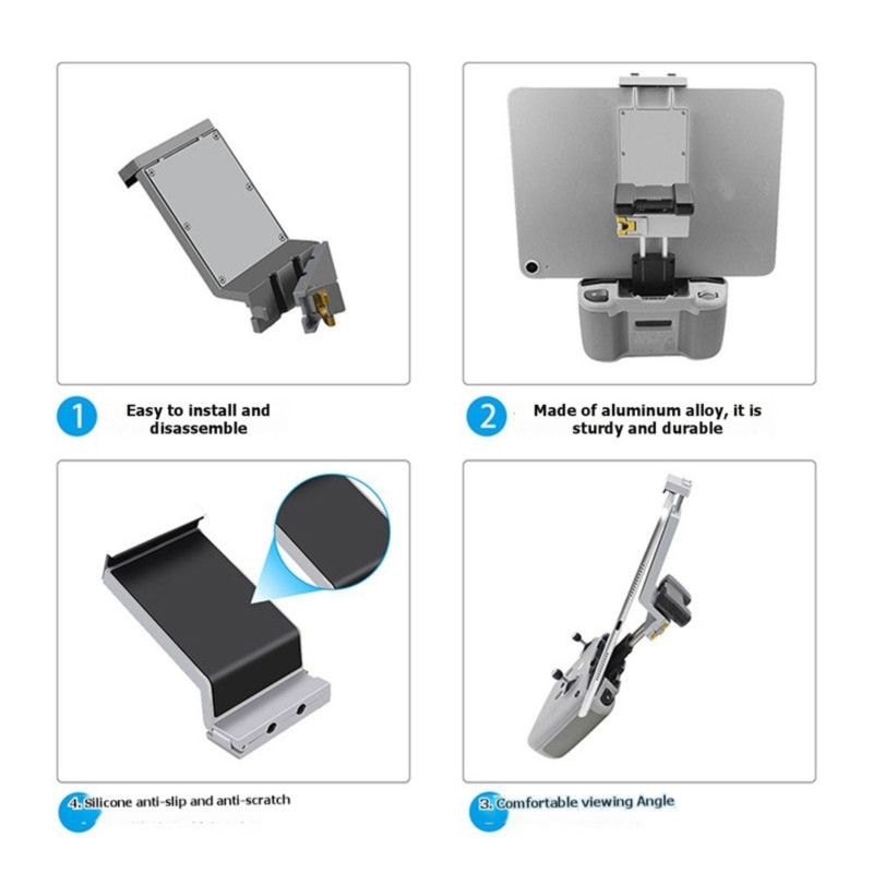 ขายโก อะลูมิเนียมที่วางโทรศัพท - Drone Tablet Mount บทวิจารณ์และราคา