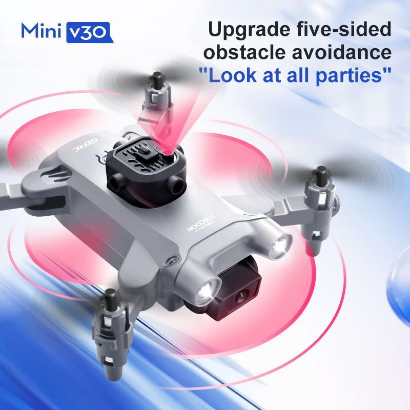 Mini V30 WiFi FPV Drone 4K HD  - Drone Remote Controller Lanyard บทวิจารณ์และราคา