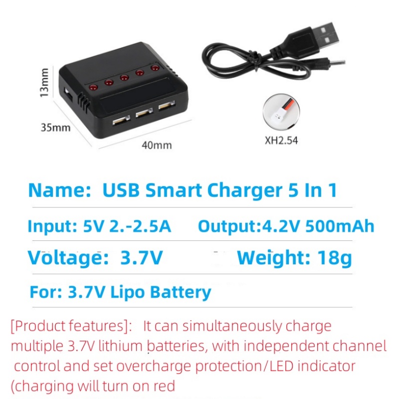 Syma X5HW X5HC X5C X5SW 3.7V 5 - Drone Power Bank บทวิจารณ์และราคา