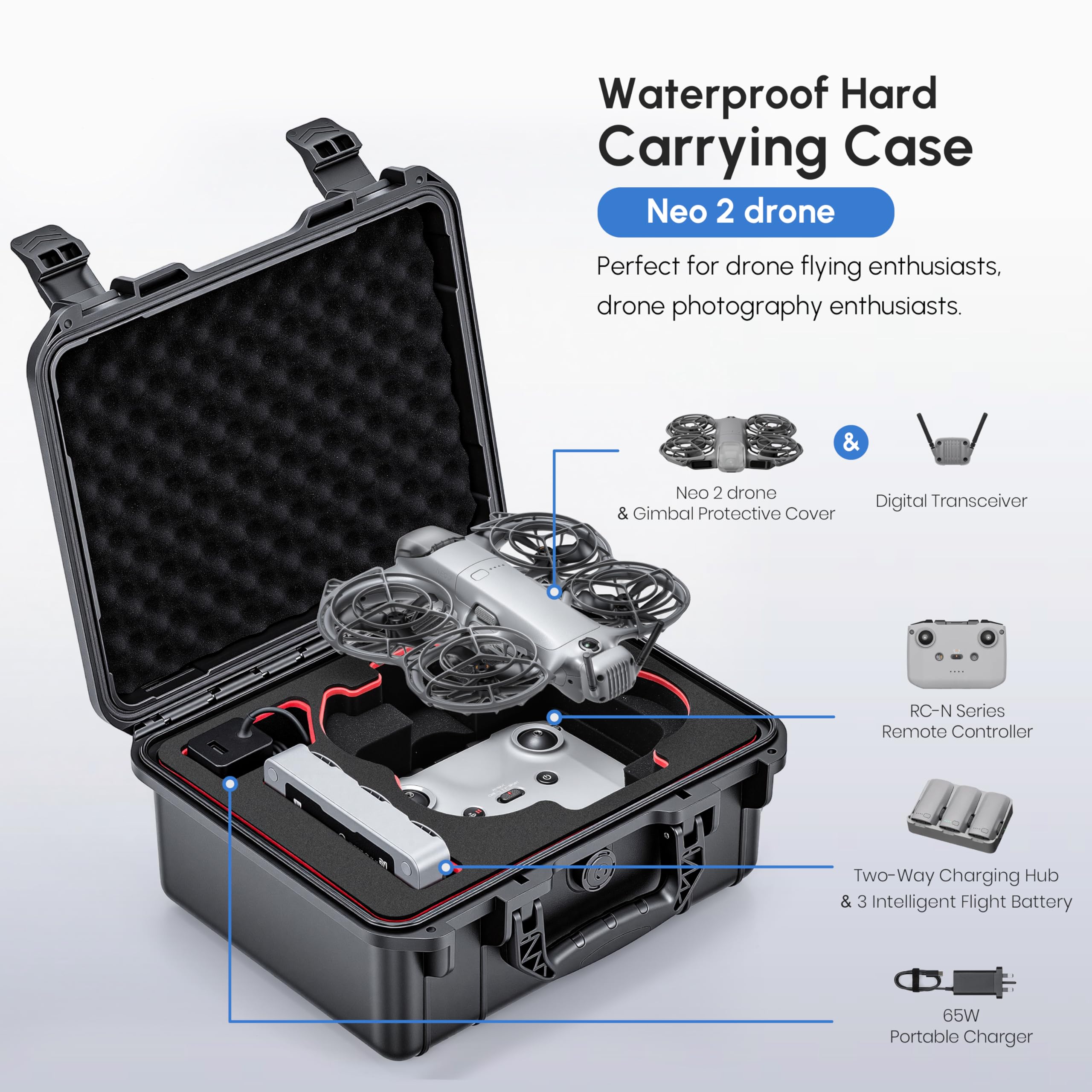 กระเป๋าใส่โดรน NEO 2, กระเป๋าแ - Drone Controller Hood บทวิจารณ์และราคา