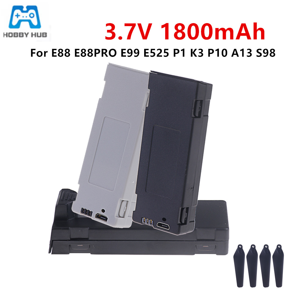 แบตเตอรี่สำหรับ E88 แบตเตอรี่แ - Drone Battery Charger บทวิจารณ์และราคา