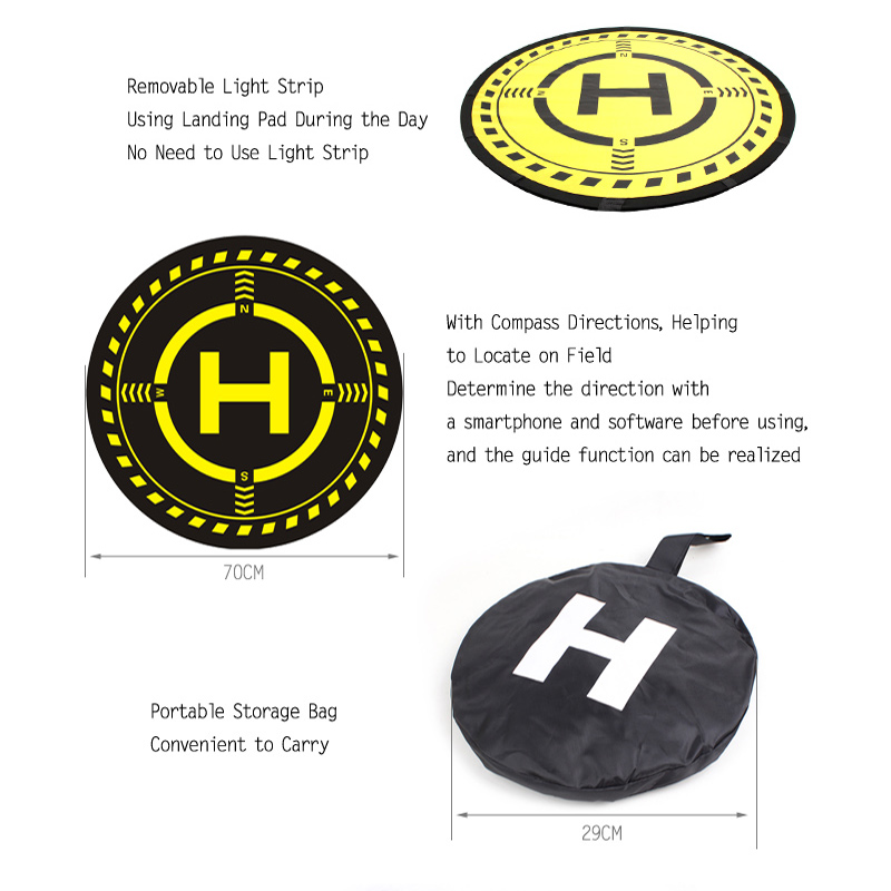 Drone ที่จอดรถผ้ากันเปื้อน Lig - Drone Landing Pad บทวิจารณ์และราคา