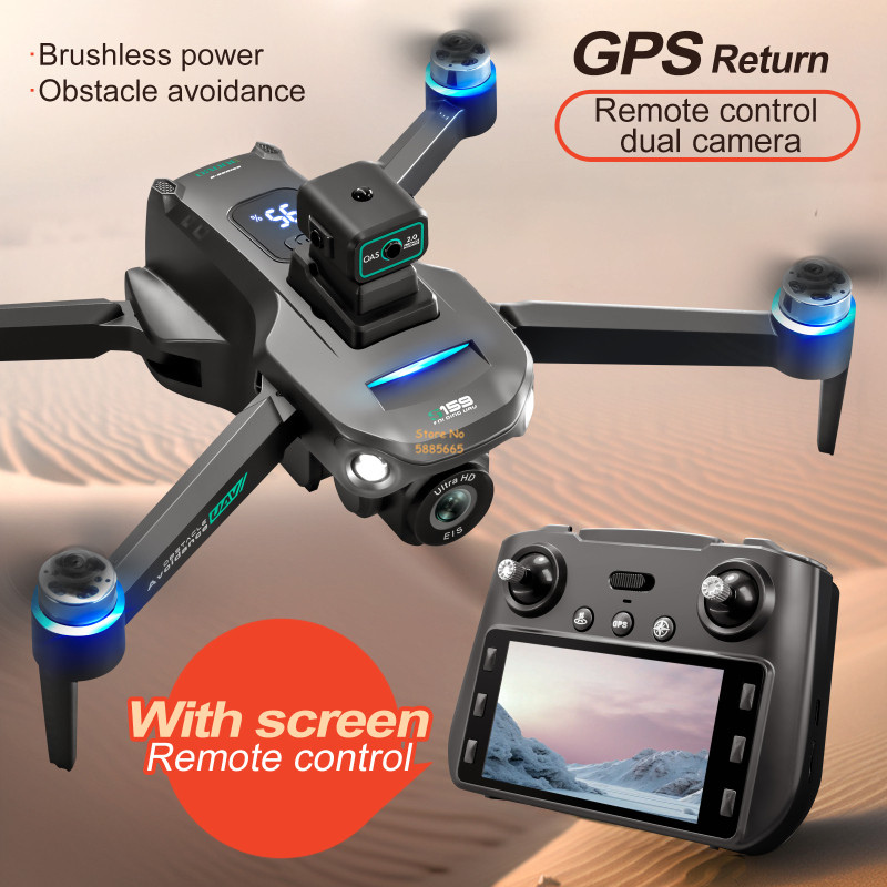 8K กล้องคู่ 5G WIFI FPV รีโมทค - Drone Beacon Light บทวิจารณ์และราคา