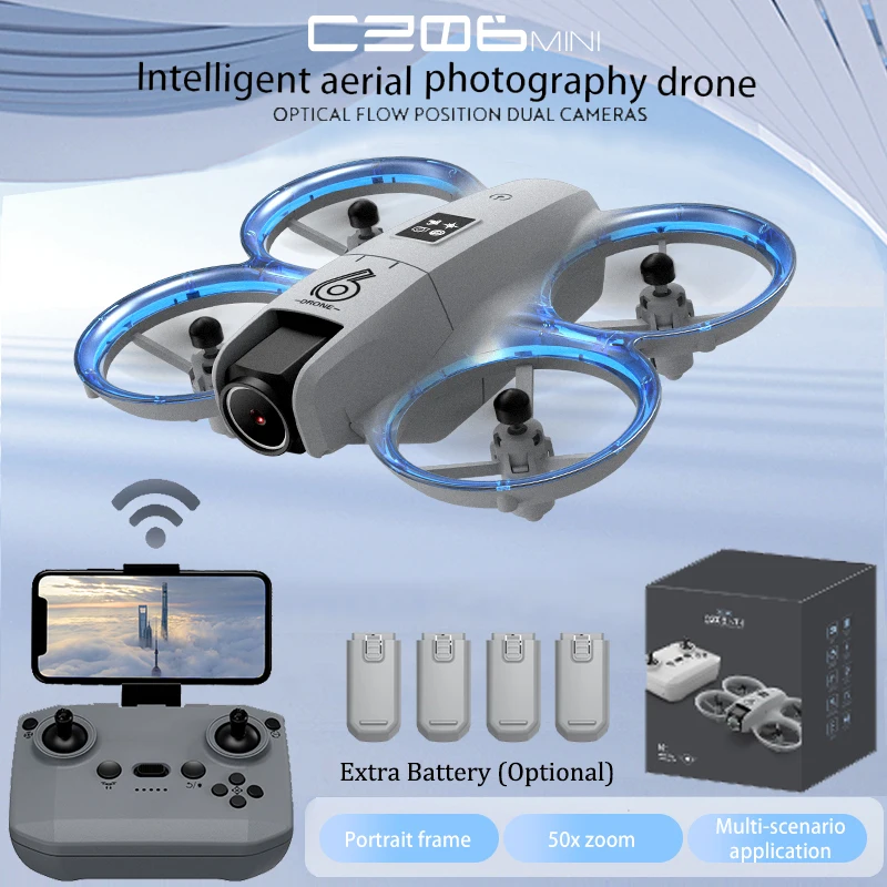 CZ06 Mini RC Quadcopter Drone  - Drone Remote Controller Lanyard บทวิจารณ์และราคา
