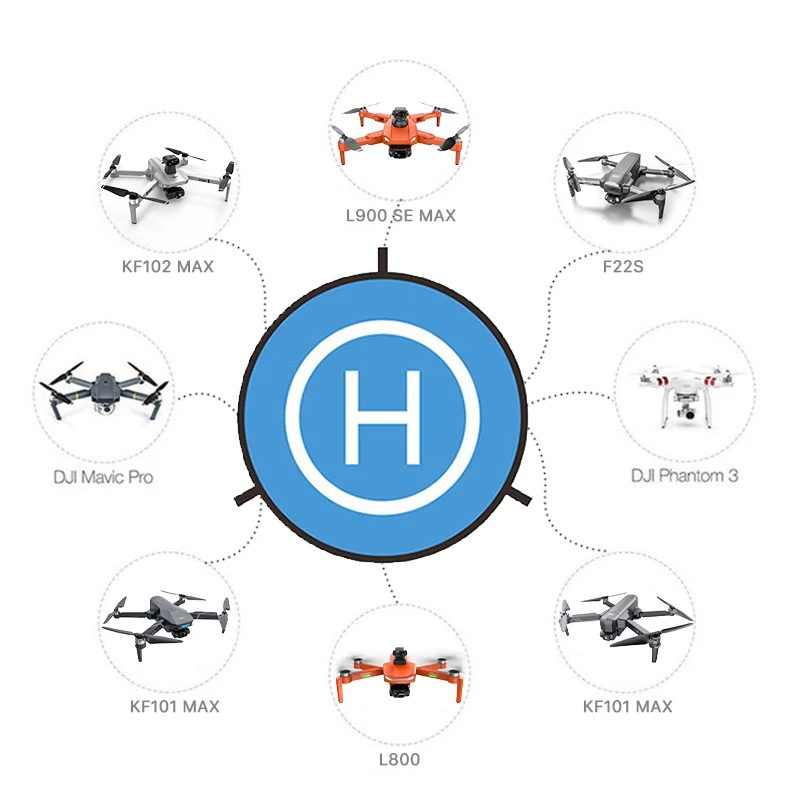 อุปกรณ์เสริมโดรนควอดคอปเตอร์ แ - Drone Landing Pad บทวิจารณ์และราคา