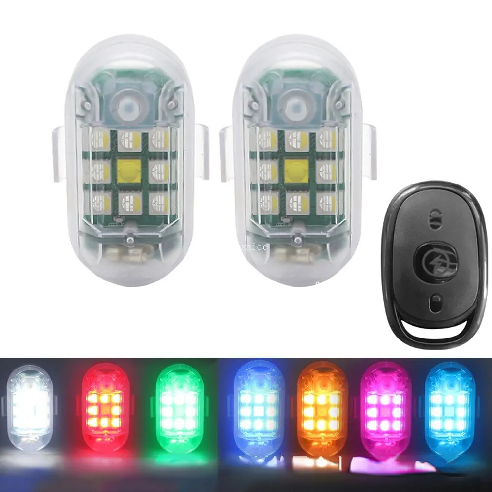 1/2 ชิ้นไร้สาย LED Strobe Ligh - Drone Beacon Light บทวิจารณ์และราคา