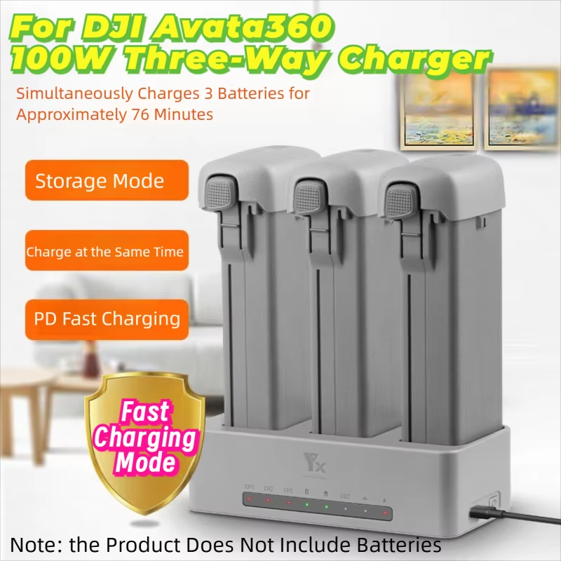 ฮับชาร์จแบตเตอรี่โดรน DJI AVAT - Drone Charging Hub บทวิจารณ์และราคา
