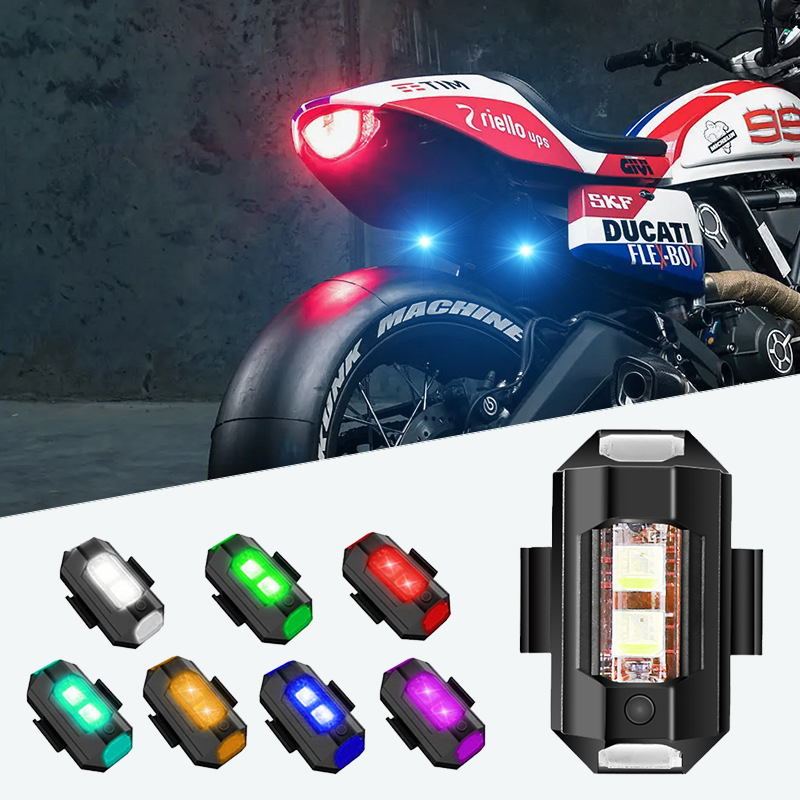 ไฟมอเตอร์ไซค์ ไฟโดรน ไฟสโตรบ 7 - Drone Strobe Light บทวิจารณ์และราคา