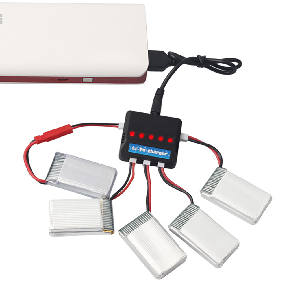3.7V 550mAh 25C แบตเตอรี่ลิโป้ - Drone Battery Charger บทวิจารณ์และราคา