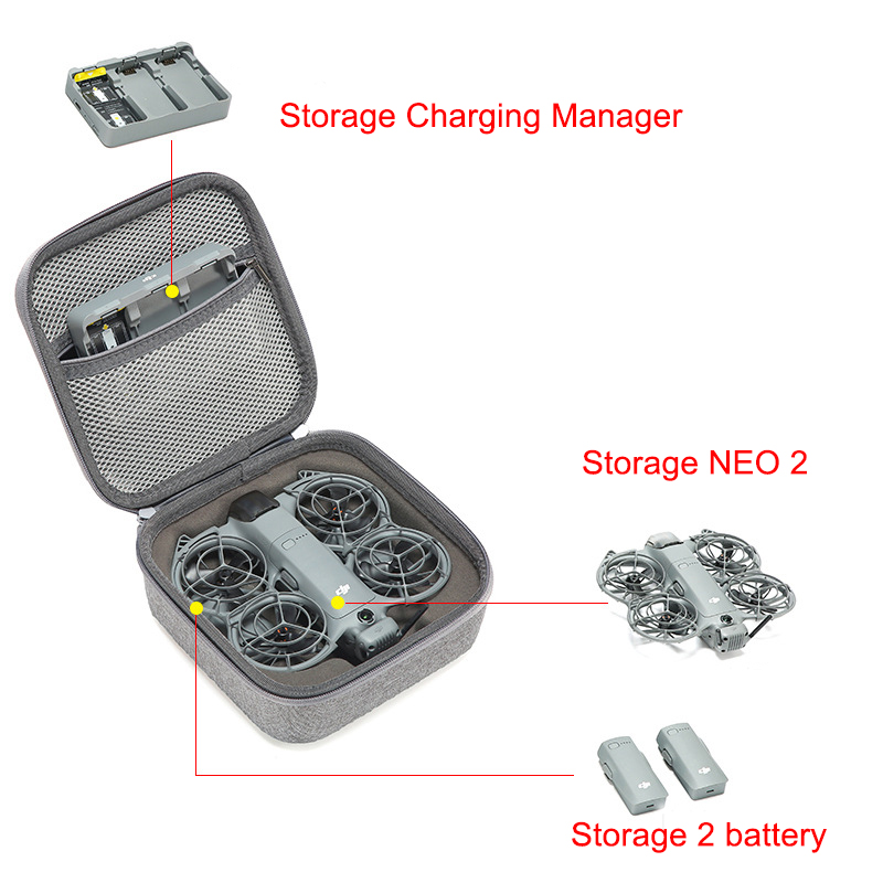 กระเป๋าใส่โดรน DJI NEO 2 แบบกั - Drone Carrying Case บทวิจารณ์และราคา