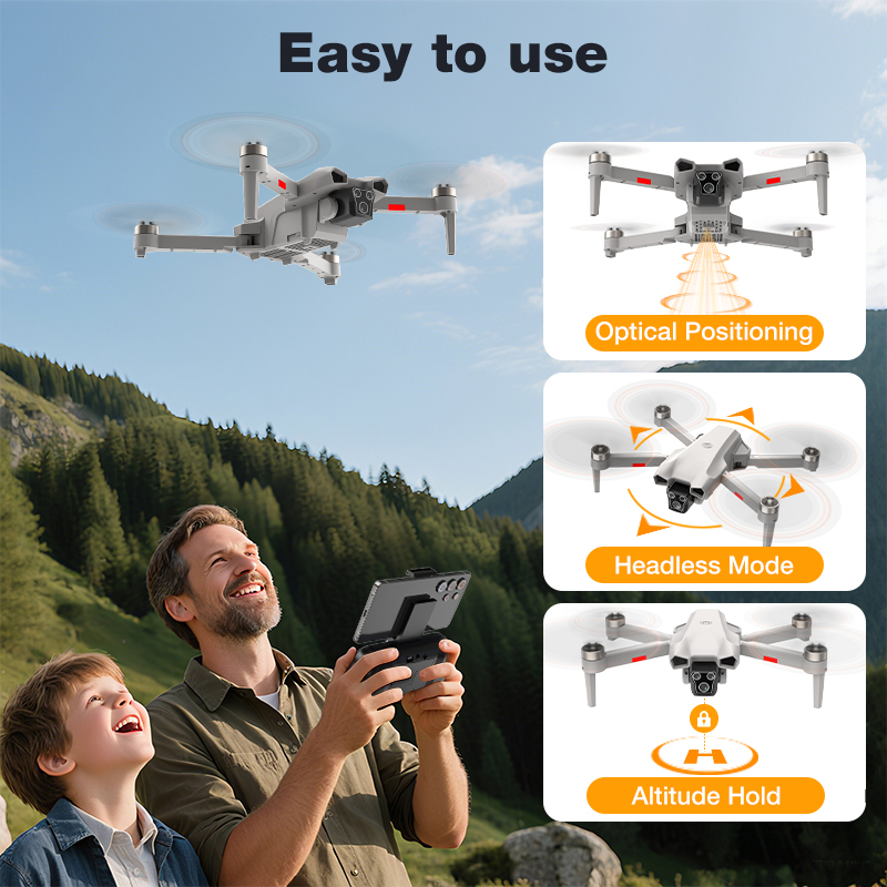 โดรนรุ่นใหม่ L017 Pro Brushles - Drone Power Bank บทวิจารณ์และราคา